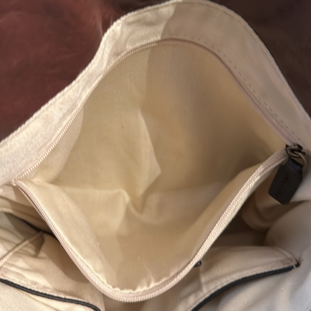 Brown leather NorthStyle shoulder bag. - Picture 4 of 11